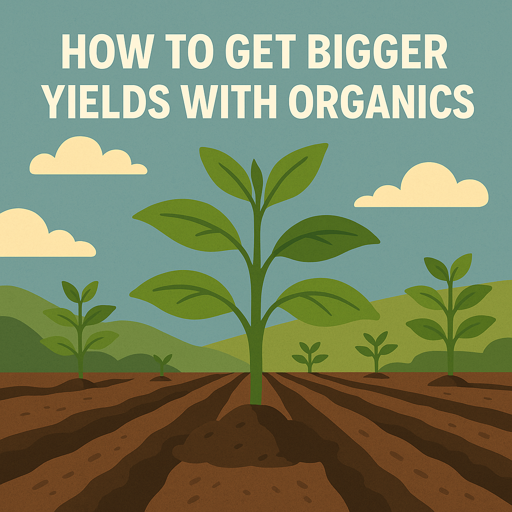 How to Get Bigger Yields With Organics