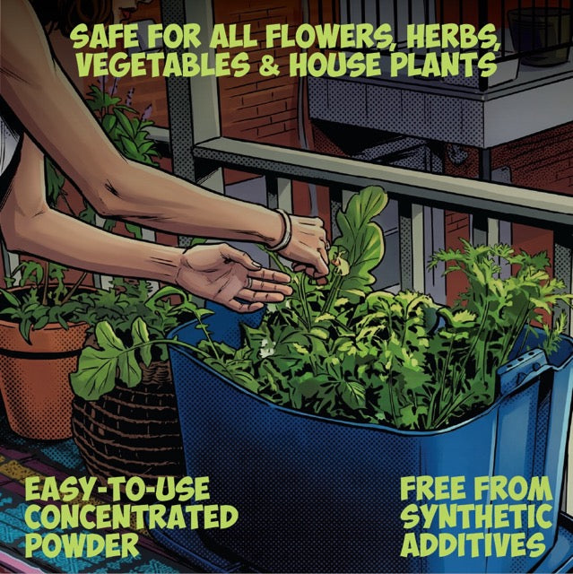 Growganica Kelp it Real OMRI Organic Soluble Seaweed 0-0-14 | Natural Plant Growth Stimulant & Fertilizer for Soil & Hydroponics