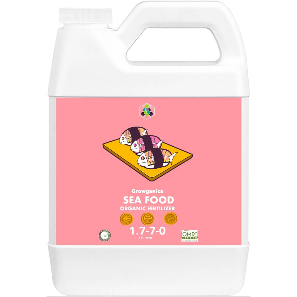 Sea Food Organic Fish Hydrolysate Phos Soil Conditioner & Root Enhancer 1.7 - 7 - 0 - GROWGANICA