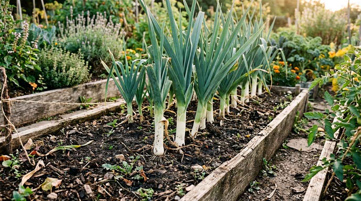 How to Grow Leeks Organically — Deep-Digging the Best Allium