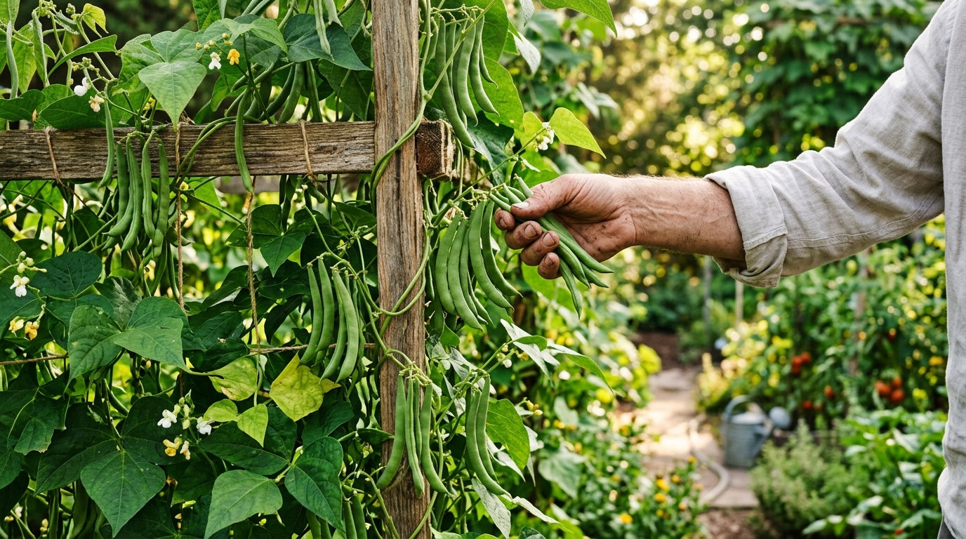 How to Grow Green Beans Organically: Bush & Pole Beans