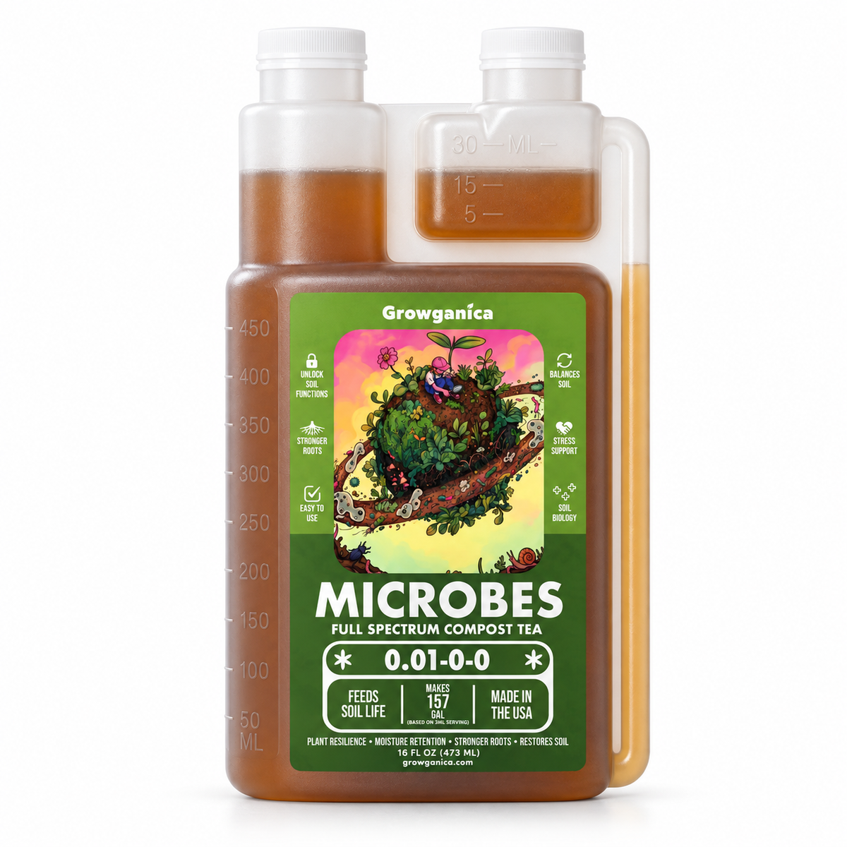 Growganica Microbes — hero