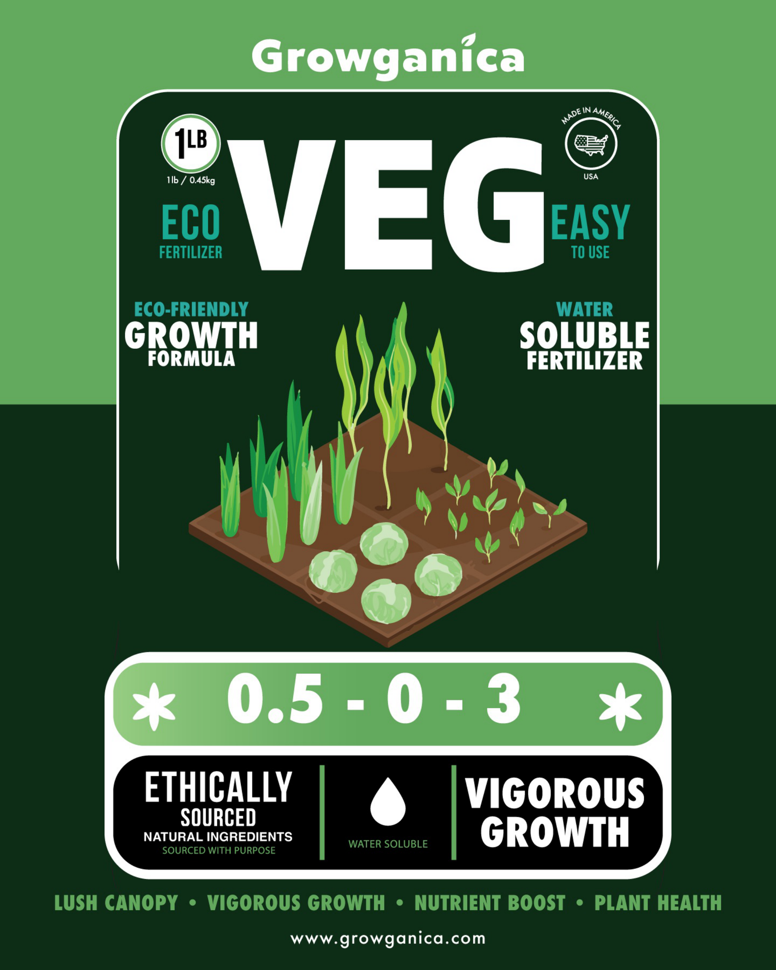 Veg – Vegetative Fertilizer